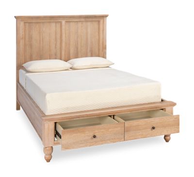 Cambridge Queen Panel Platform Storage Bed