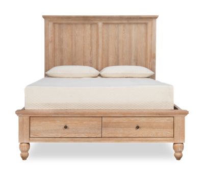 Cambridge Queen Panel Platform Storage Bed