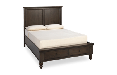 Cambridge Queen Panel Platform Storage Bed