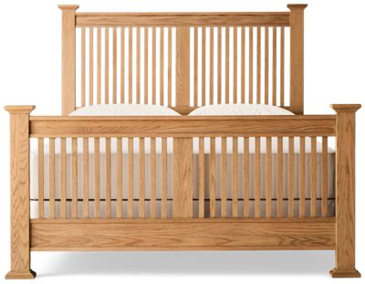 Oak Park Queen Slat Bed