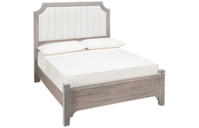 Vaughan-Bassett Bungalow Full Low Profile Upholstered Bed