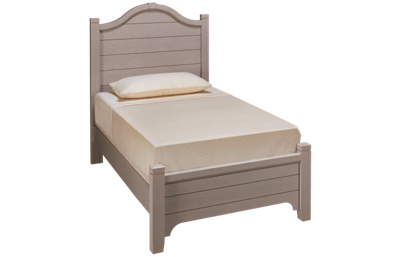 Vaughan-Bassett Bungalow Twin Low Profile Arched Bed