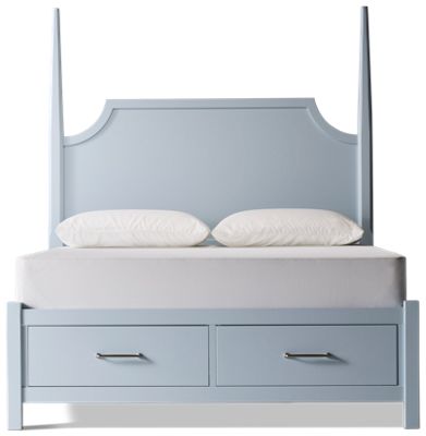 Tide & Timber Queen Pencil Poster Storage Bed