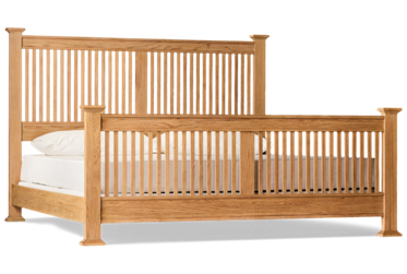 Oak Park King Slat Bed