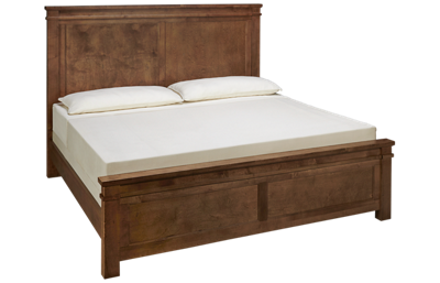 Vaughan-Bassett Cool Rustic King Mansion Bed