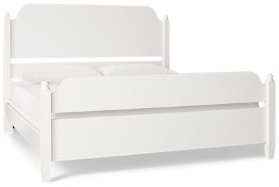 Pure Maple King Poster Bed - Solid American Maple - Elegant Headboard & Footboard - Classic Design