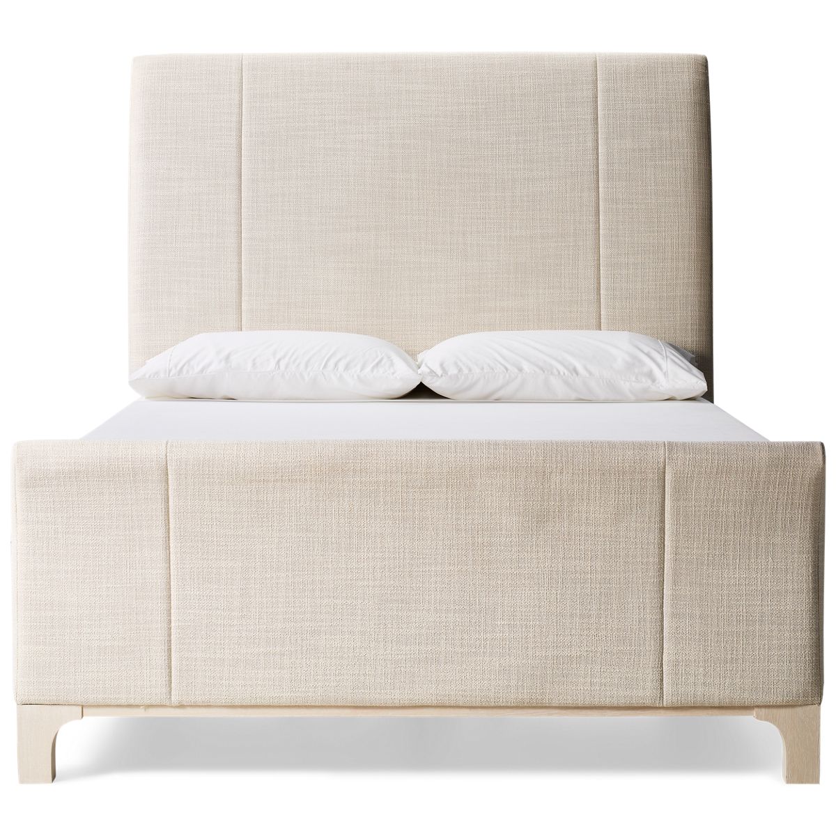 Legacy Classic Trisha Yearwood Harmony King Upholstered Sleigh Bed - Elegant Design - Vertical Tufting (BZ4158000)