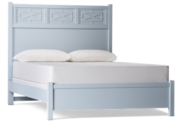 Tide & Timber Queen Fretwork Panel Bed