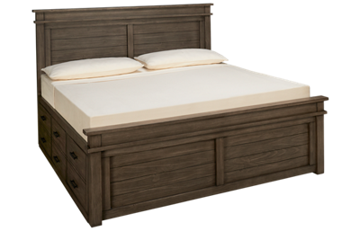 A America Glacier Point King Captains' Storage Bed