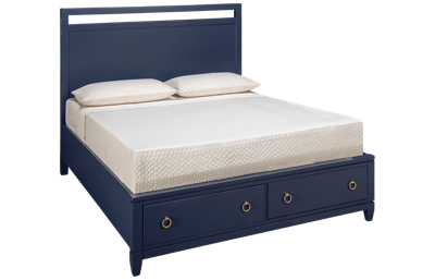 Summerland Queen Panel Storage Bed