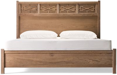 Tide & Timber King Fretwork Panel Bed