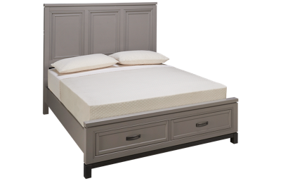 Hyde Park Queen Panel Platform Storage Bed