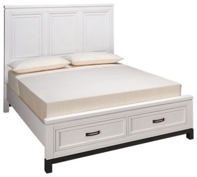 Hyde Park Queen Panel Platform Storage Bed