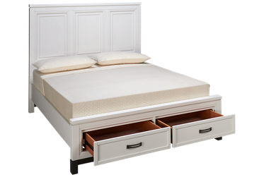 Hyde Park Queen Panel Platform Storage Bed