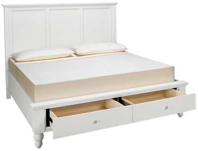 Cambridge King Panel Platform Storage Bed