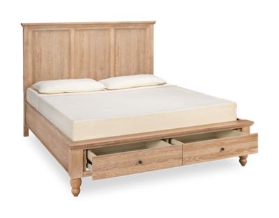 Cambridge King Panel Platform Storage Bed