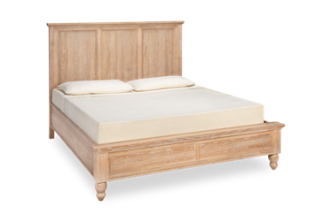 Arbury King Panel Low Profile Bed - Durable Hardware Construction - Classic Design