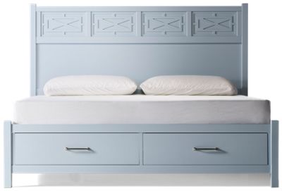 Tide & Timber King Fretwork Storage Bed