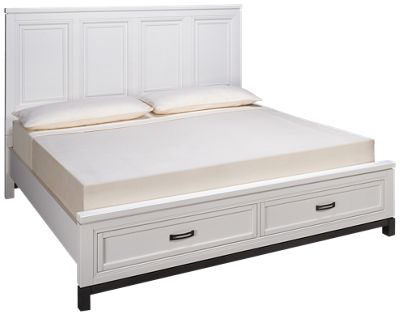 Hyde Park King Panel Platform Storage Bed - Jordan's Furniture