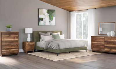 Chirason 4 Piece King Bedroom Set - Thumbnail 2