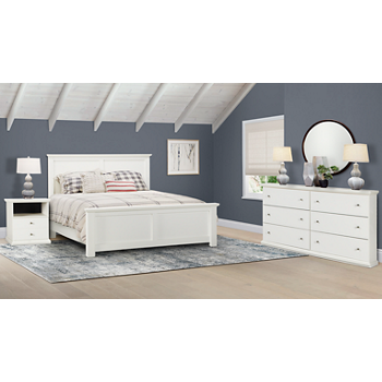 Bostwick Shoals 3 Piece Queen Bedroom Set Includes: Bed, Dresser and Nightstand 