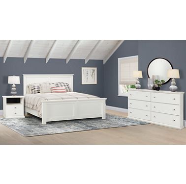 Drawer Dresser And 1 Nightstand, Bostwick Shoals Queen Panel Bed Reviews