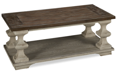 Sedona Rectangular Cocktail Table with Casters