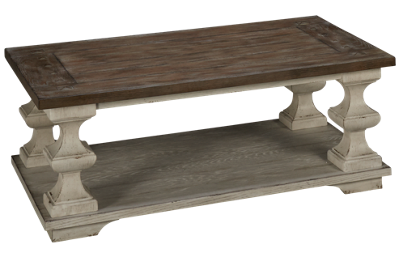 Sedona Rectangular Cocktail Table with Casters