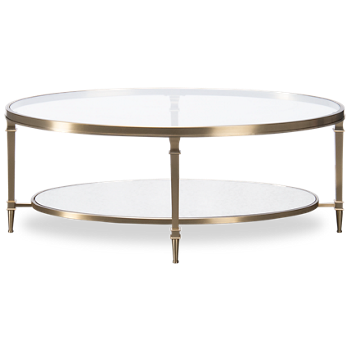 Galerie Oval Cocktail Table