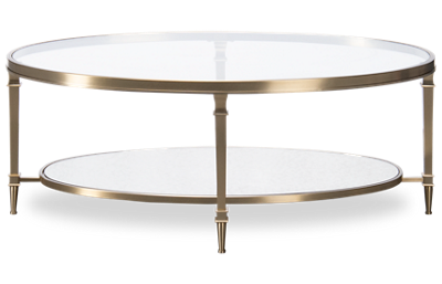 Galerie Oval Cocktail Table