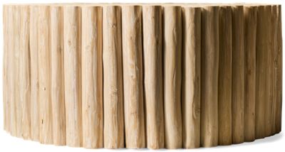 Crestview Collection Gathering Round Cocktail Coffee Table - Thumbnail 2