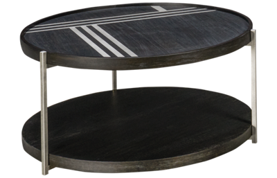Klaussner Home Furnishings City Limits Round Cocktail Table