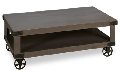 Aspen Industrial Cocktail Table Rectangle