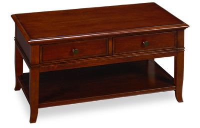 Riverside Campbell Cocktail Table with Storage 