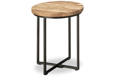 Ames Round End Table 