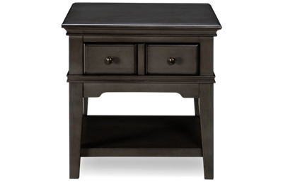 Hampton 1 Drawer End Table with Storage