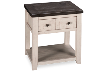 Madison County End Table with Storage