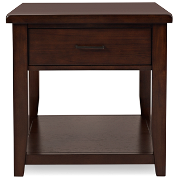 Twin Cities End Table with Storage