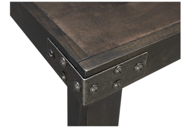Industrial End Table