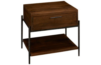 Westside 1 Drawer End Table with Storage