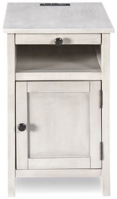Treytown 1 Door Chairside Table with Storage