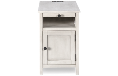 Treytown 1 Door Chairside Table with Storage