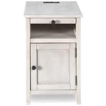 Treytown 1 Door Chairside Table with Storage