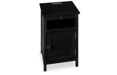 Treytown 1 Door Chairside Table with Storage