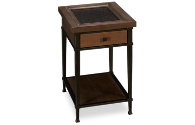 Austin Chairside Table with Storage