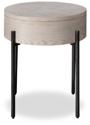 Brady Round Drum Lamp Table