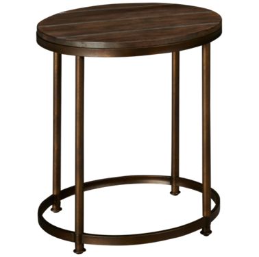 Hammary Leone Round End Table