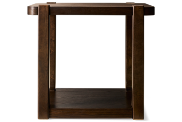 Breckington End Table – Contemporary – Rich Wood Finish