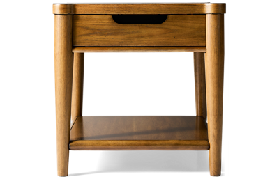 Roanhowe 1 Drawer End Table with Storage