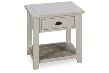 Artisan's Craft End Table with Storage